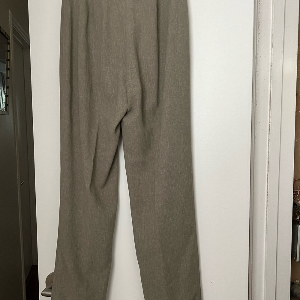 Renfrew lightweight pants in light olive green. (threads of grey in the fabric)